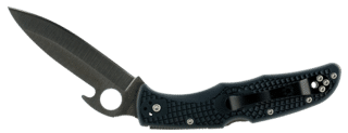 Spyderco Endura 4 Emerson Opener 3.81" Folding Knife with black handle